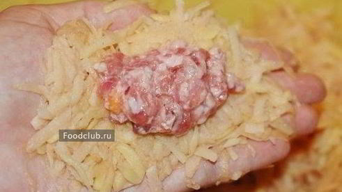 картофельные зразы с фаршем