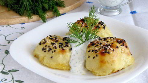 картофельные зразы с капустой из духовки