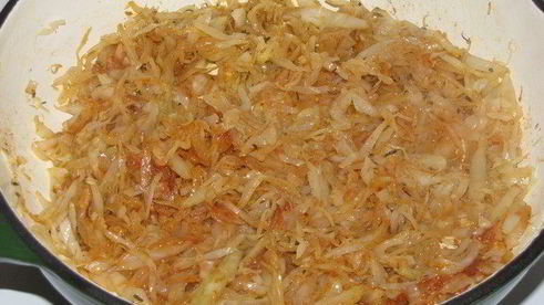 картофельные зразы с капустой из духовки