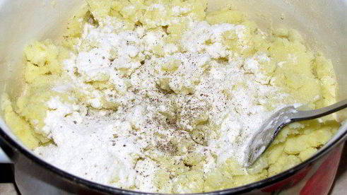 картофельные зразы с капустой из духовки