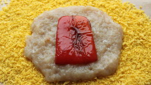 куриные зразы с болгарским перцем