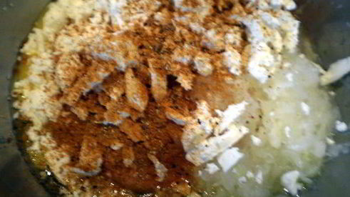 мясные зразы с клубникой и сыром фета