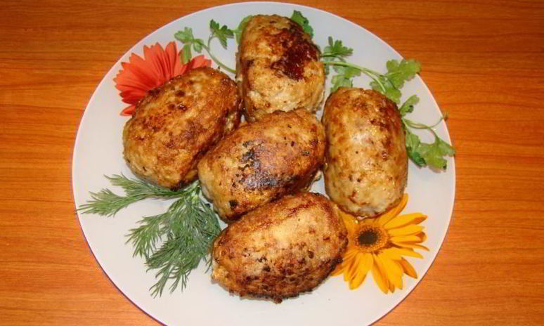 Рецепт мясных зраз с яйцом