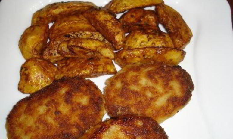 Рецепт острых зраз с грибами и сыром