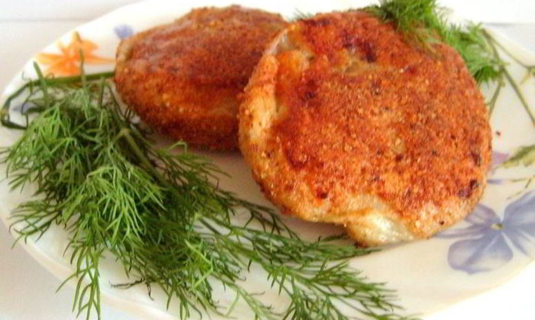 Рецепт рыбных зраз с креветками