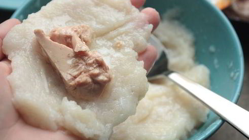 рыбные зразы с печенью трески