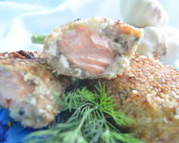 Рыбные зразы с семгой