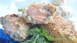 Рыбные зразы с семгой