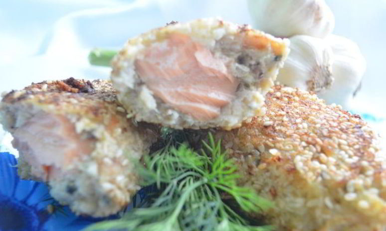 Рецепт рыбных зраз с семгой