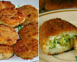 Рыбные зразы с яйцом и луком