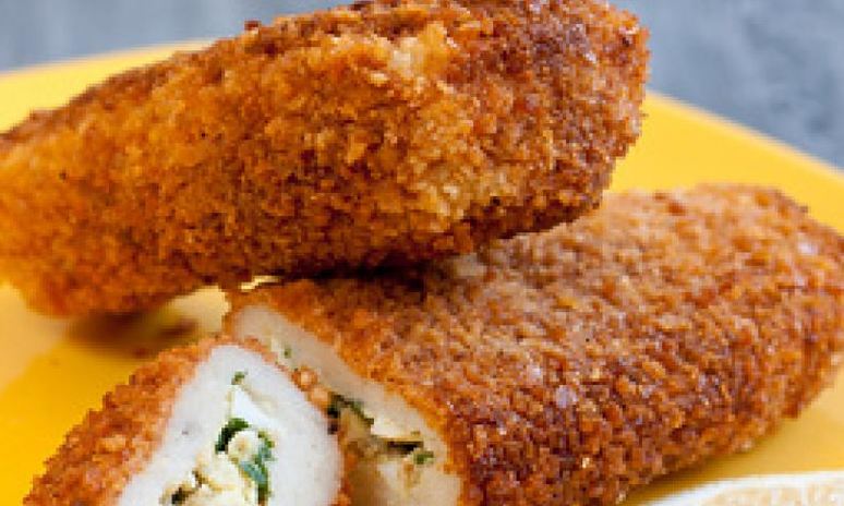 Рецепт рыбных зраз в панировке