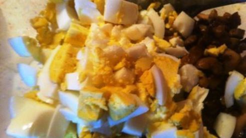 зразы фаршированные грибами и яйцом