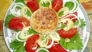 Зразы из кабачков с курицей