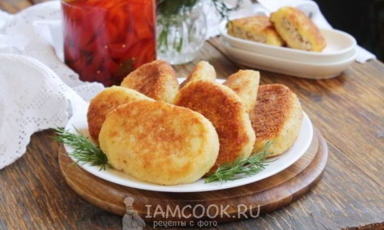 Рецепт зраз из картофельного пюре