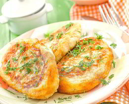 Зразы картофельные с фаршем