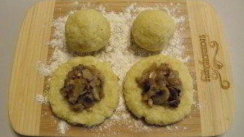 зразы картофельные с грибами