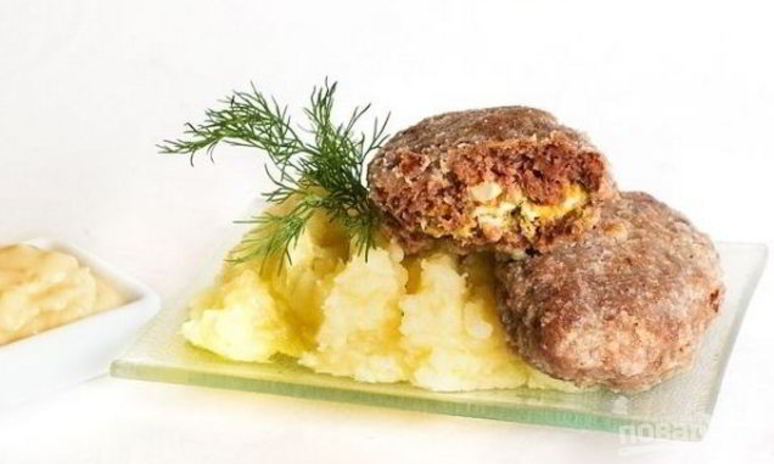 Рецепт зраз мясных с яйцом