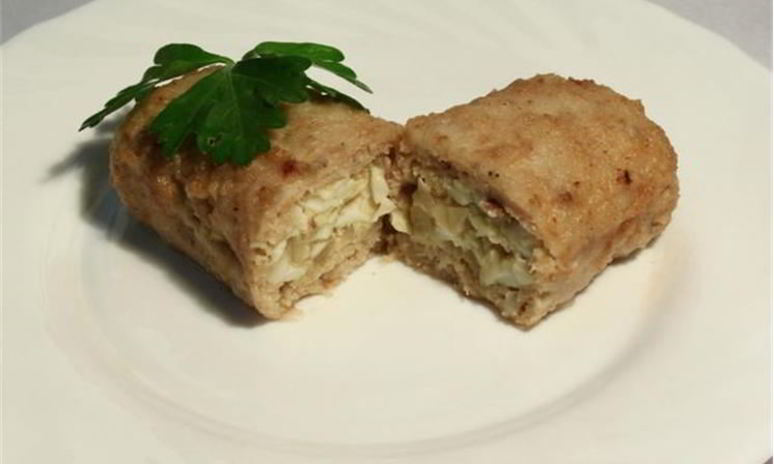 Рецепт зраз с грибами и яйцом