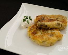 Зразы с грибами