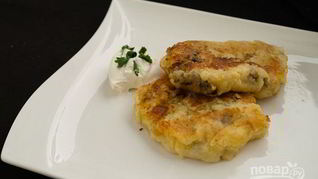 Зразы с грибами