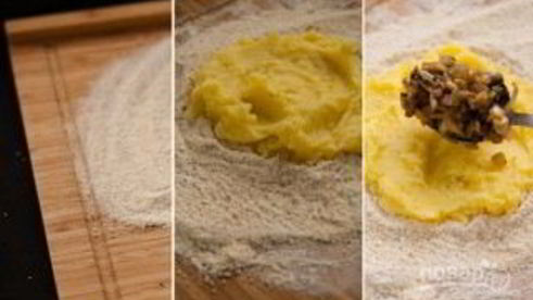 зразы с грибами