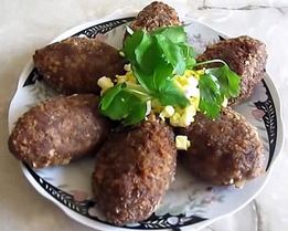 Зразы с яйцом в духовке