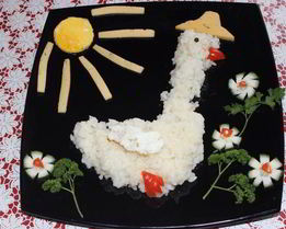 Детская каша Гусь на поляне