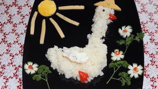 Детская каша Гусь на поляне