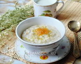 Геркулесовая каша с молоком