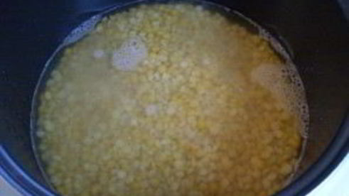 гороховая каша без замачивания