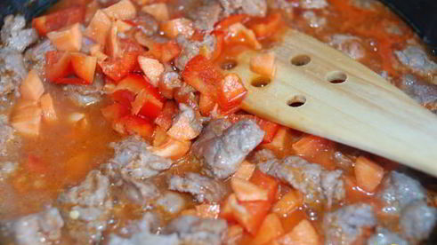 гречка по-флотски