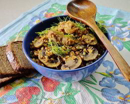 Гречка по-купечески в мультиварке