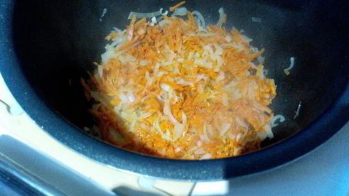 гречка с фаршем в мультиварке