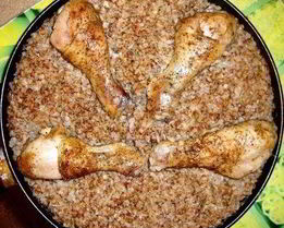 Гречка с голенью в мультиварке