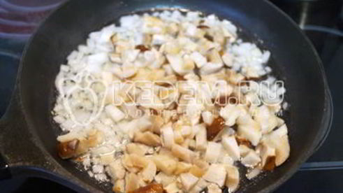 гречка с грибами