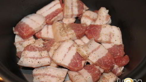 гречка с грудинкой в мультиварке