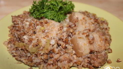 гречка с грудинкой в мультиварке