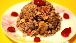 Гречка с курицей и овощами в мультиварке