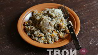 Гречка с курицей