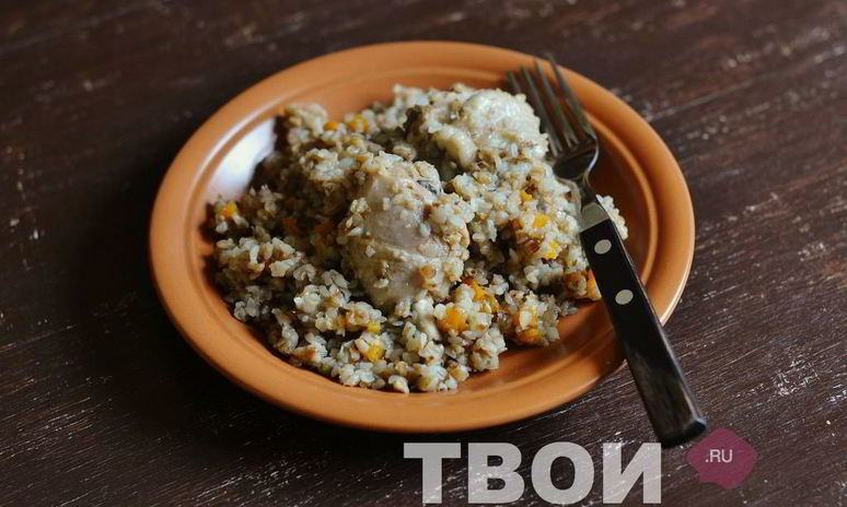 Рецепт гречки с курицей