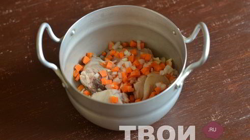 гречка с курицей