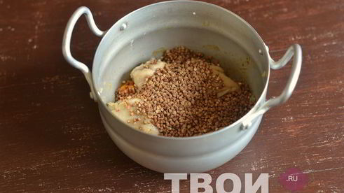 гречка с курицей