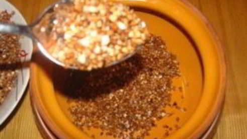 гречка с мясом в горшочке