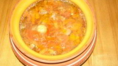 гречка с мясом в горшочке