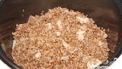 гречка с мясом в мультиварке