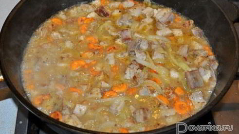 гречка с мясом