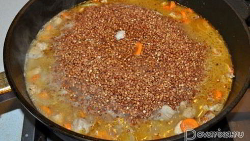 гречка с мясом