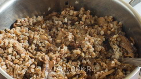 гречка с сушеными грибами