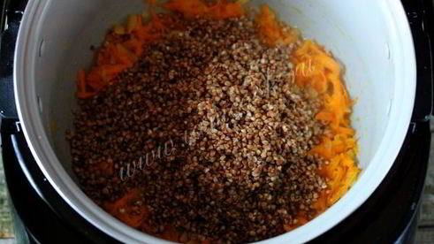 гречка с тушенкой в мультиварке