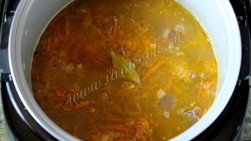 гречка с тушенкой в мультиварке